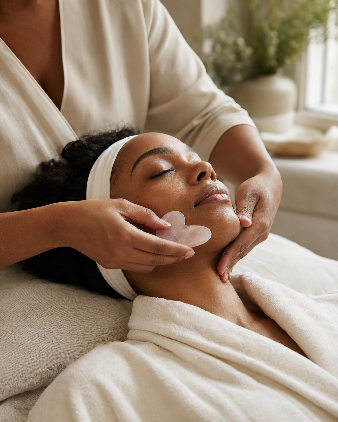 Gua Sha Sculpting Facial